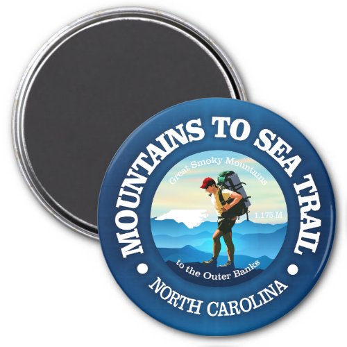 Mountains to Sea Trail C Magnet