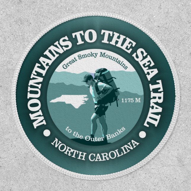 Mountains to the Sea Trail (T)  Patch (Front)