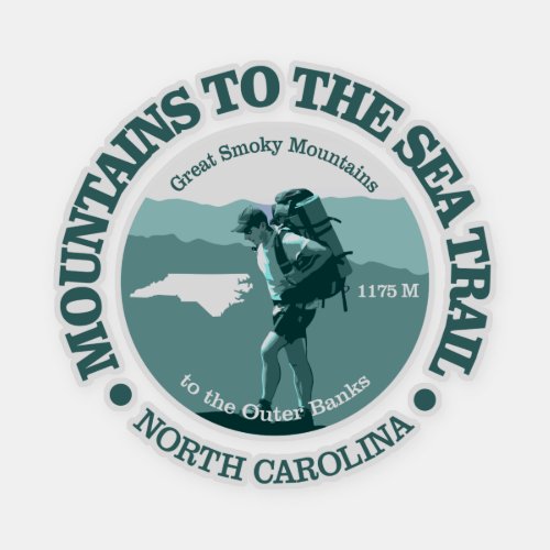 Mountains to the Sea Trail T Sticker