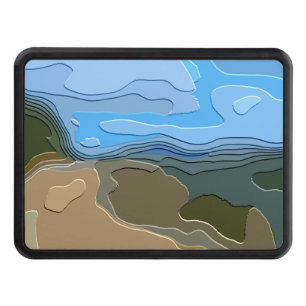MOUNTAINS TRAILER HITCH COVER