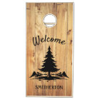 Mountains Trees Rustic Wood Family