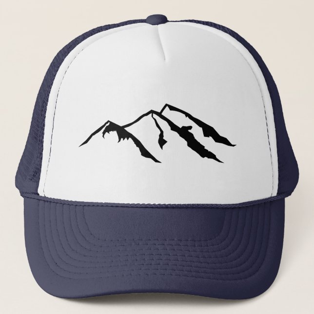 Mountains Trucker Hat (Front)