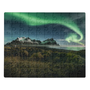 Mountains Vestrahorn Mountain, Iceland Jigsaw Puzzle
