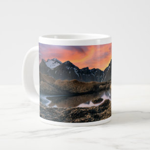 Mountains Vesturhorn Mountain Iceland Giant Coffee Mug
