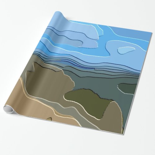 MOUNTAINS WRAPPING PAPER