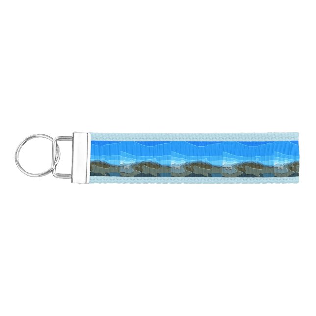 MOUNTAINS WRIST KEYCHAIN (Keys on Left)