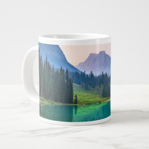 Mountains  Yoho National Park British Columbia Giant Coffee Mug