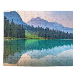 Mountains Yoho National Park, British Columbia Jigsaw Puzzle