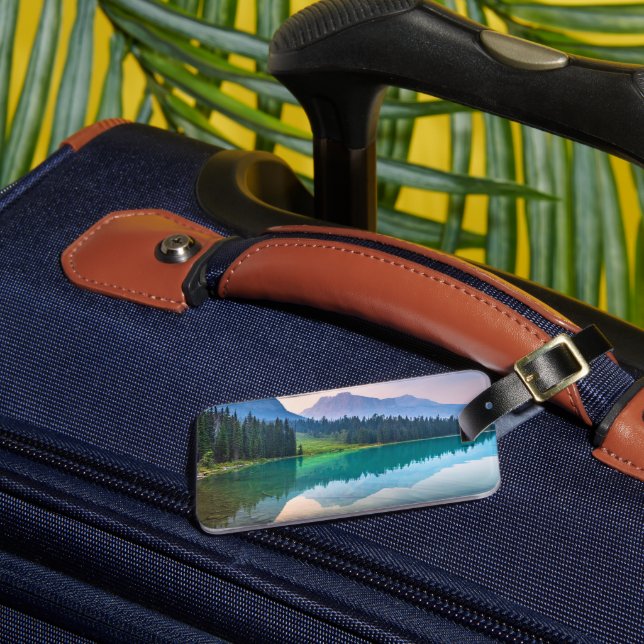 Mountains | Yoho National Park, British Columbia Luggage Tag (Front Insitu 3)