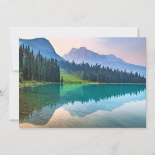 Mountains Yoho National Park, British Columbia Thank You Card