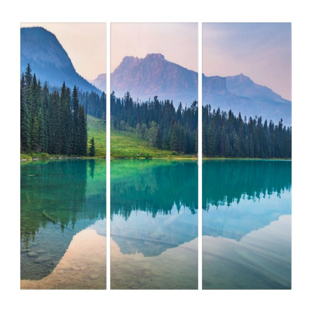 Mountains | Yoho National Park, British Columbia Triptych (Front)