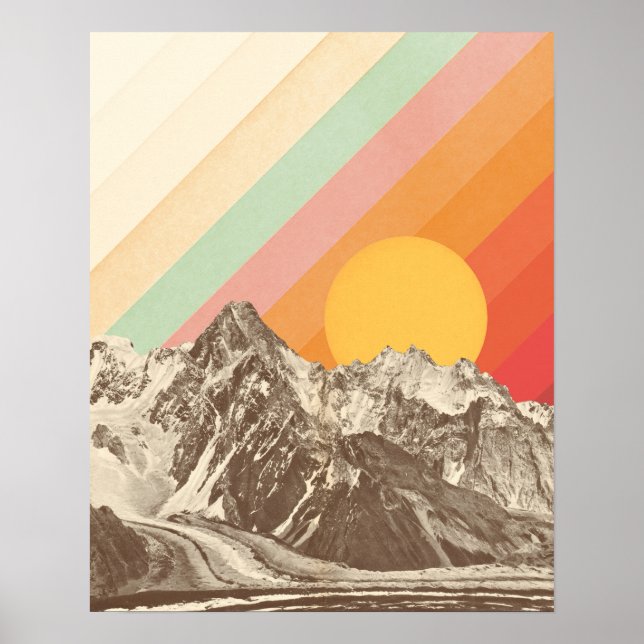 Mountainscape 1 | Florent Bodart Poster (Front)