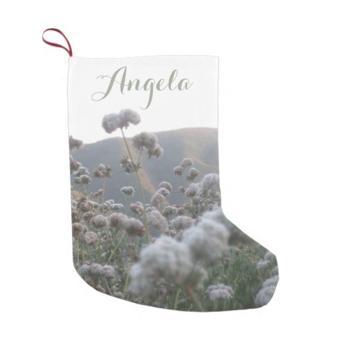 Mountainside Wildflower Small Christmas Stocking