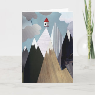 Mountaintop House Greeting Card