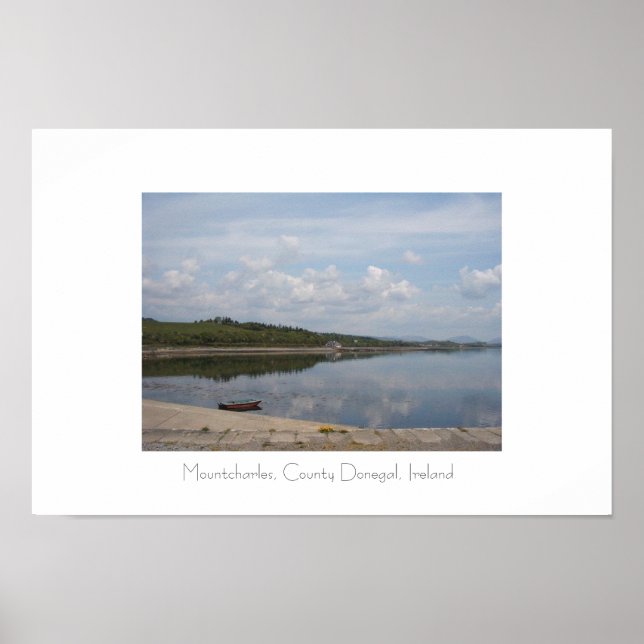 Mountcharles, County Donegal, Ireland. Poster (Front)