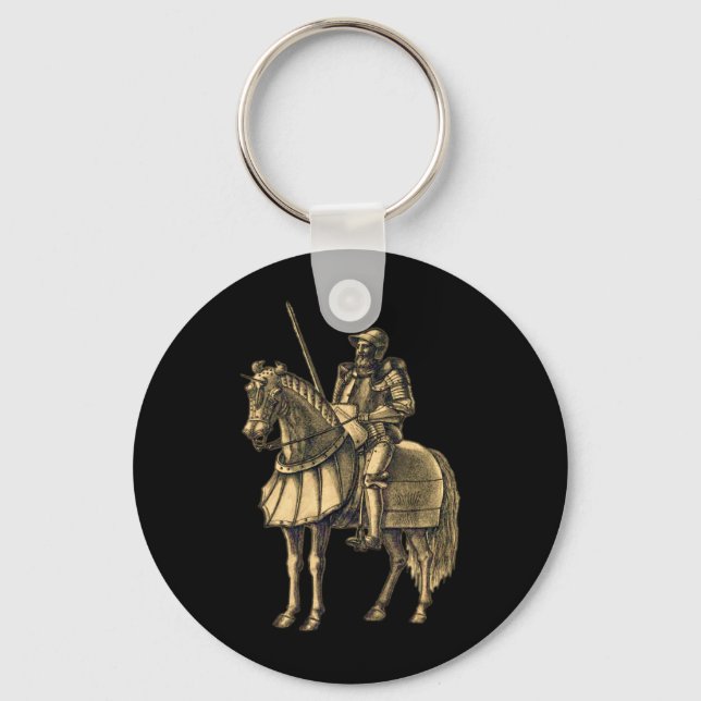Mounted Knight Keychain (Front)
