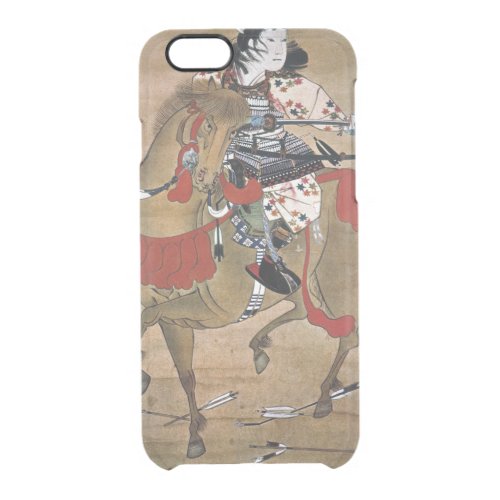 Mounted Samurai Clear iPhone 66S Case