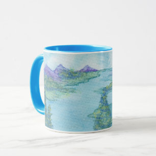 Mountian Shimmer by Lyric Rivera - Coffee Mug