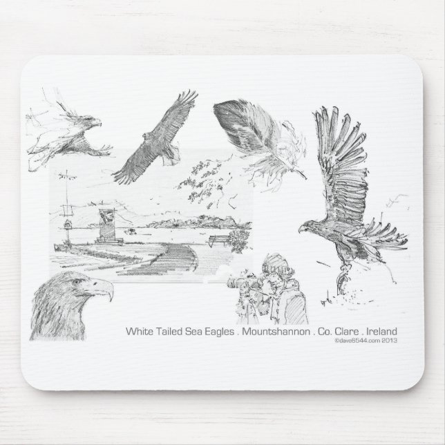 Mountshannon Eagles Mouse Pad (Front)