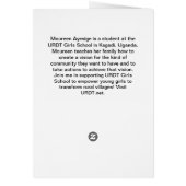 Moureen's Vision for Africa and the World (Back)