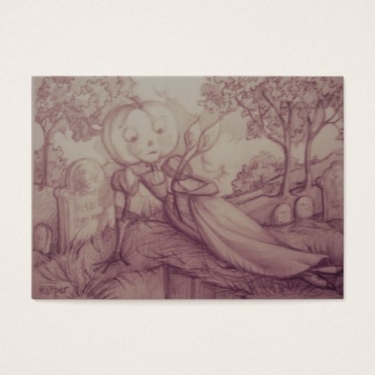 Mournful Clara Business Card