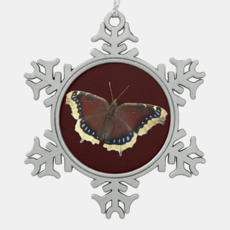 Mourning Cloak ~ Pewter Ornament