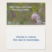 Mourning Dove (Front & Back)
