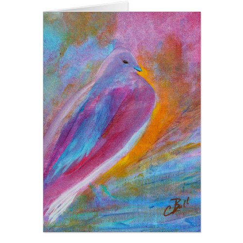 Mourning Dove Art Card