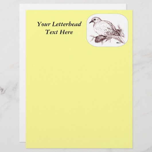 Mourning Dove Baby (Front/Back)