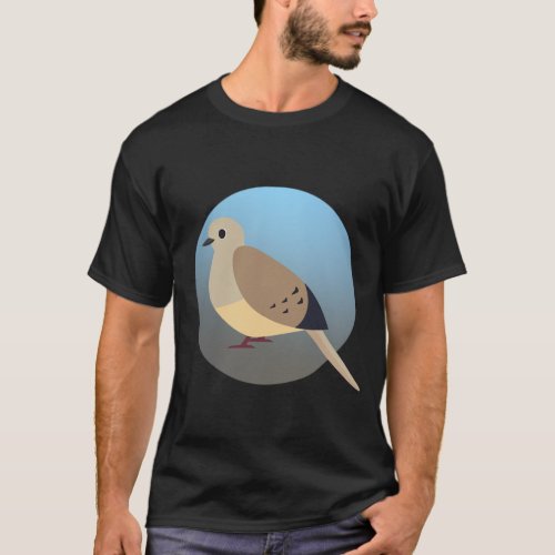 Mourning Dove Bird Lab T_Shirt