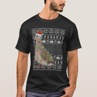 Mourning Dove Bird Lover Santa Ugly Mourning Dove T-Shirt