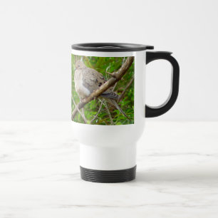 Mourning Dove Bird Travel Mug