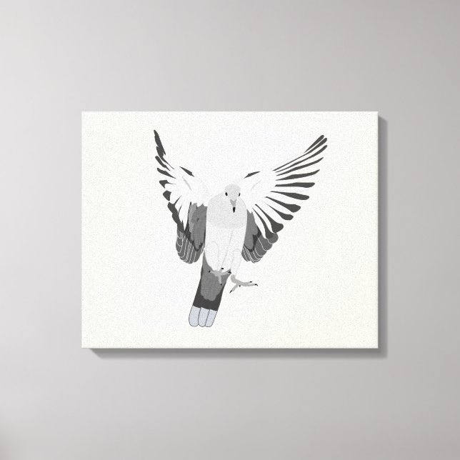 Mourning Dove Canvas Print (Front)