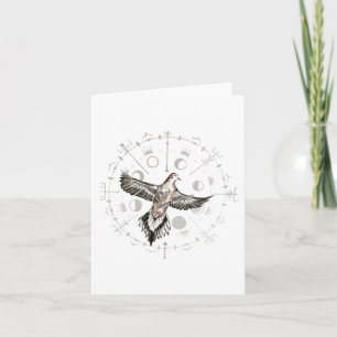 Mourning Dove Folded Note Card