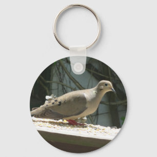 Mourning Dove Keychain