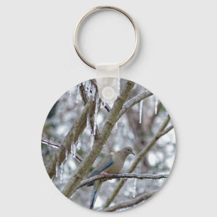 Mourning Dove Keychain
