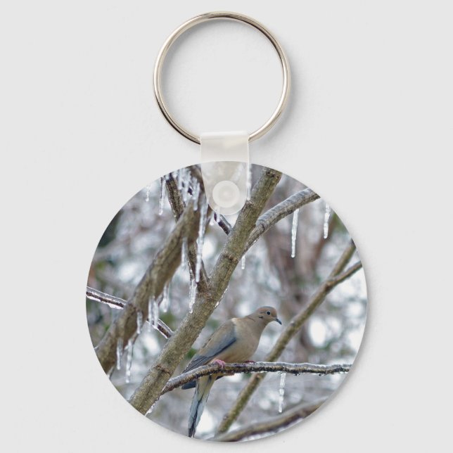 Mourning Dove Keychain (Front)