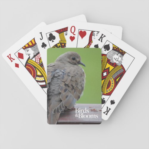 Mourning Doves Poker Cards
