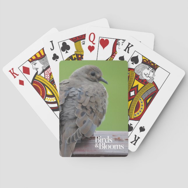 Mourning Doves Poker Cards (Back)