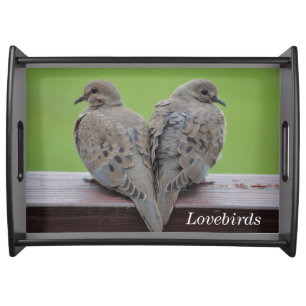 Mourning Doves Serving Tray
