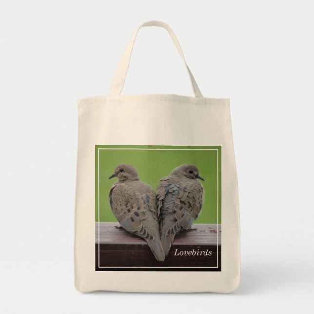 Mourning Doves Tote Bag (Front)