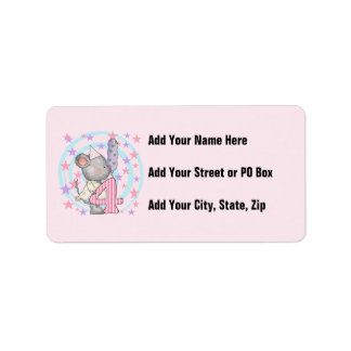 Mouse 4th birthday T-shirts and Gifts Label