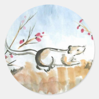 Mouse and Berries Sticker Sheet