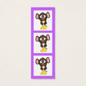 Mouse and Cheese Bookmark (Back)