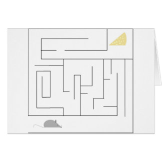 Mouse and Cheese Maze Cards