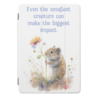 Mouse and Flower iPad Pro Cover