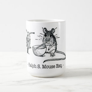 Mouse and the motorcycle coffee mug
