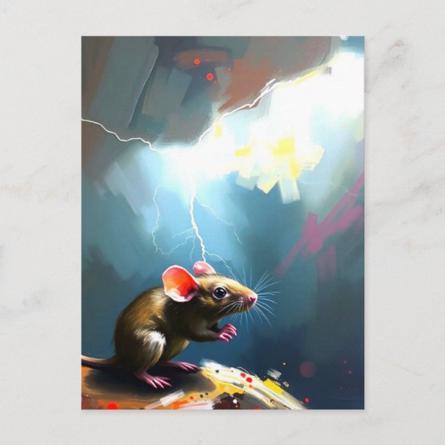 Mouse Art Postcard (Front)