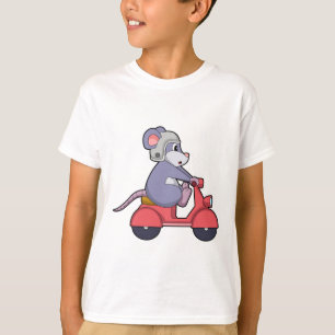 Mouse as Biker with Scooter.PNG T-Shirt