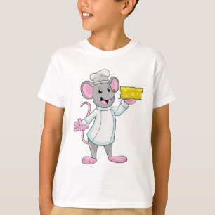 Mouse as Cook with Cheese T-Shirt
